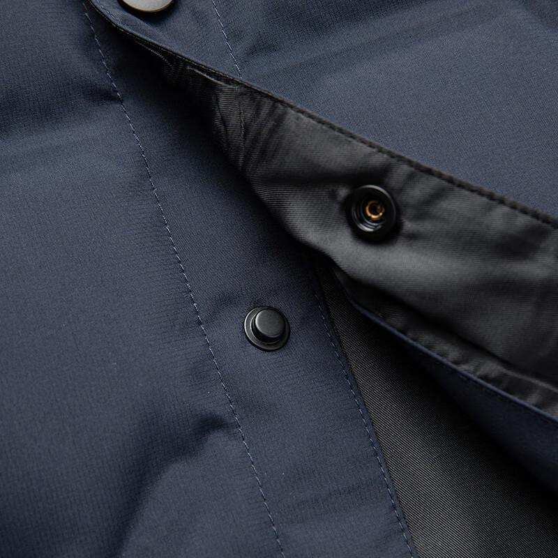 ROMON Pánská lehká péřová vesta s výstřihem do V