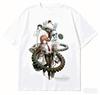 Steins Gate Maglietta in Cotone 2026 Nuovo Modello Camicia Vestiti di Personalità Abbigliamento per Tutto l'Anno Corta Streetwear Trendy Maglietta di Alta Qualità