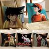 Anime Gritty AAshita No JJoe Cushion Cover Pillowcase Antidustmite Living Room Sofa Decor Cushion Room