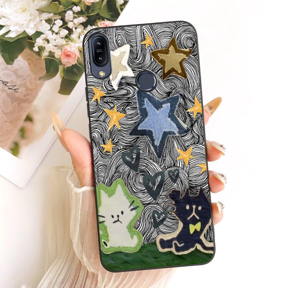 

Casing For Asus ZB602KL Cover For Asus Zenfone Max Pro M1 Case Silicone Cute Cat Fashion Butterfly Funny Painted Zenfone Max Pro M1