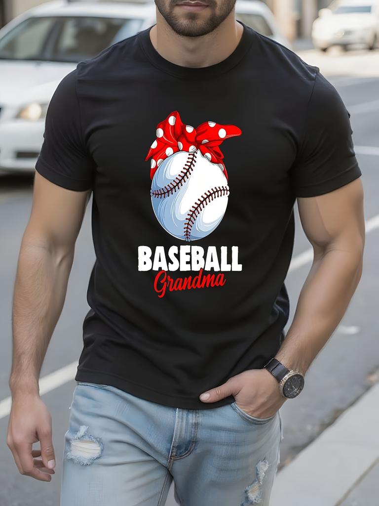 Baseball Grandma Women Tshirt