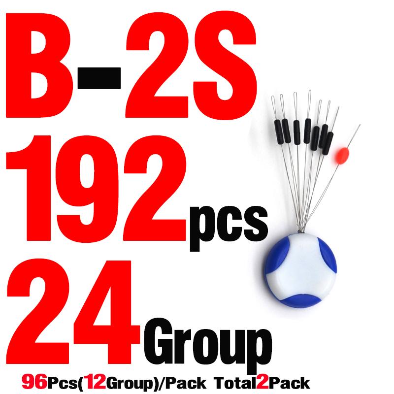 MNFT 216pcs 24Group Fishing Float Bobber Rubber Stopper  Space Beans Cylindrical Rubber Float Sinker Line Stops Space Beans