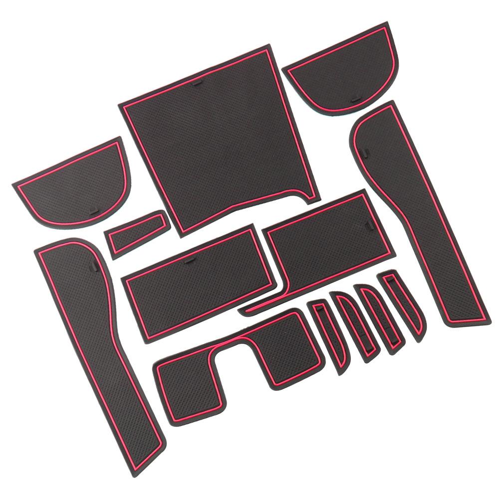 Anti-Slip Gate Slot Cup Mats for Honda SHUTTLE GK8/9 GP7/8 Japan in Southeast Asi Non-Slip Mat Door Pad Car Accessories RHD