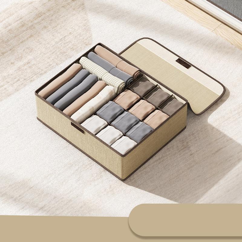 Folding Drawer Organizer Clothes Box T-shirt Jeans Leggings Closet Storage Box