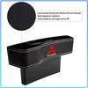 2Pcs Car Seat Organizer Seat Crevice Storage Box Multifunction Goods For Mitsubishi Lancer Lancer ASX Outlander 2 3 Pajero Mirage Exzos Pajero 4