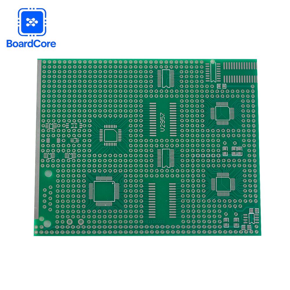 2PCS SMD Universal Board 7x11 9x11cm Single Side PCB Circuit Board Transfer Adapter for IC Resistor Capacitor Triode/Transistor
