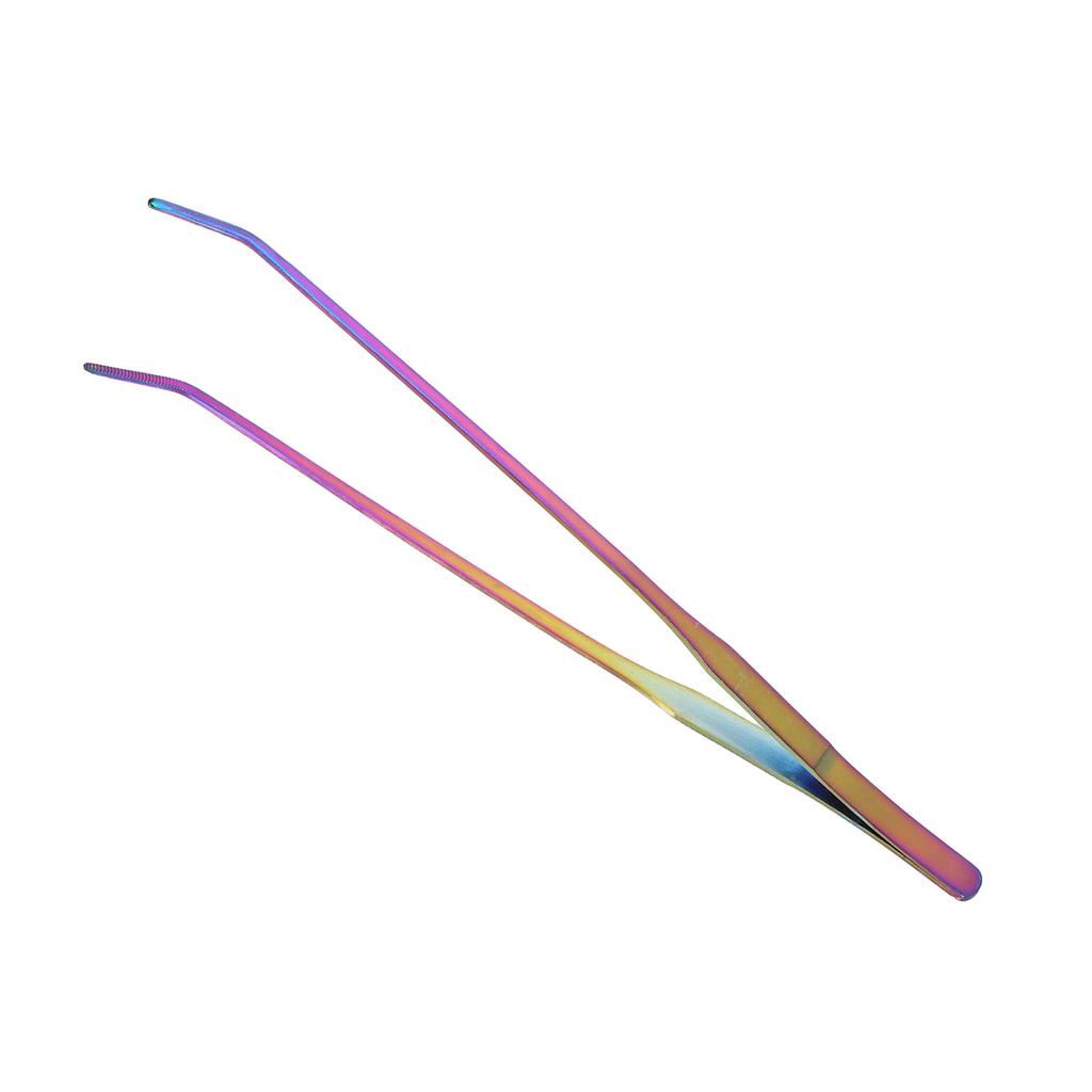 27cm Aquarium Tweezers Stainless Steel Fish Tank Long Tweezers Planted Tongs Feeding Tools27cm