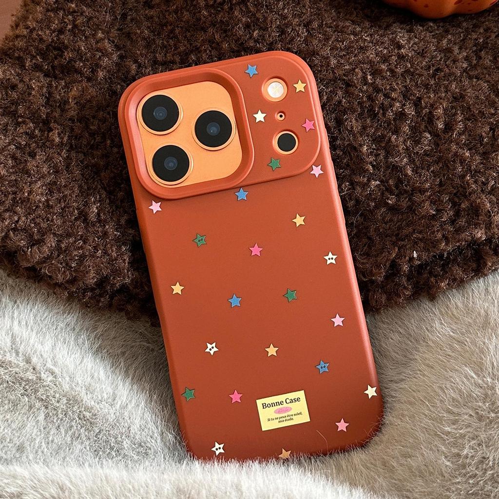 Colorful Star Phone Case for iPhone 16, iPhone 17, and iPhone 17 Pro Max