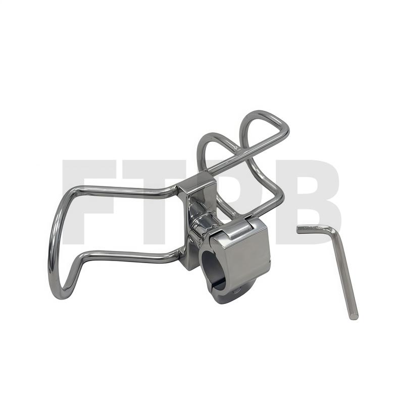 316 Stainless Steel Fishing Rod Rack Holder Pole Bracket Support Base Pole Clamp Boat Hardware Marine Boat Accessories Thickened