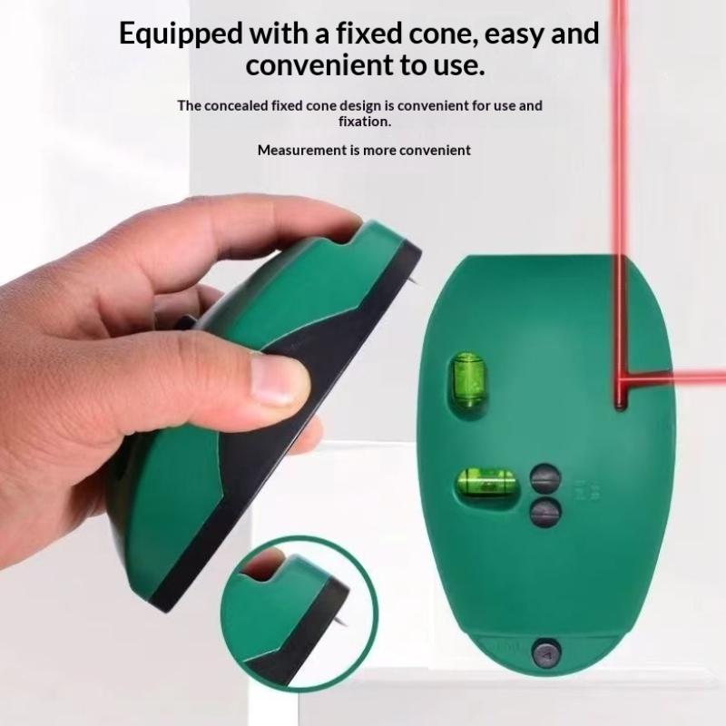Portable Electronic 90 Degree Laser Scale Battery Powered Infrared Line Level Long Distance High Precision Infrared Level Wall