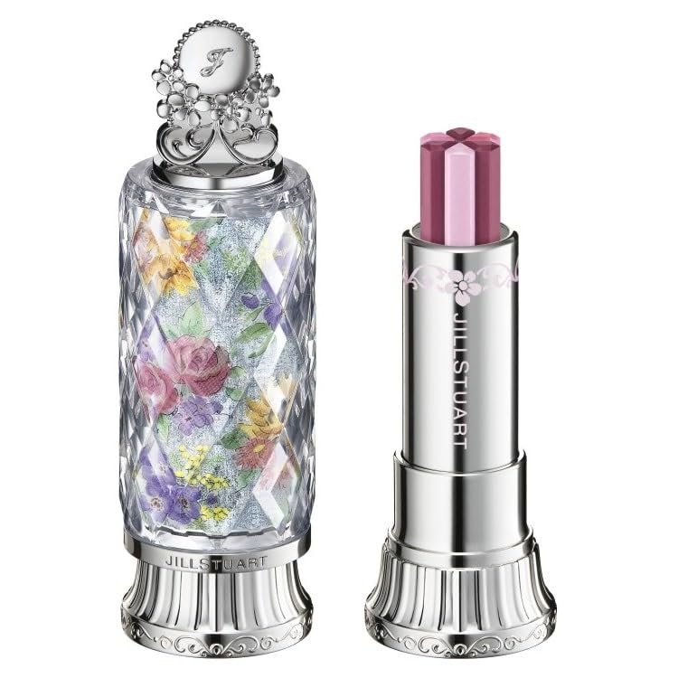

JILL STUART Bloom Lip Candy Euphoric Bouquet 105 Розовый цвет, вдохновленный геранью и розами