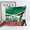 W-WIND B-BREAKER Animationskuddfodral Fyrkantig kudde Sovrum Soffa Fritidskomfortkudde Bil Vardagsrum Hemdekoration