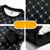 Trendy brand round neck sweatshirts for men and women in spring and autumn, versatile couple pullovers, casual hooded tops