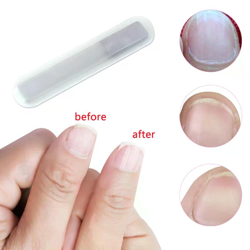 1Pcs Nano Glass Nail Buffer File Manicure Files Nail Glass Polishing File Buffing