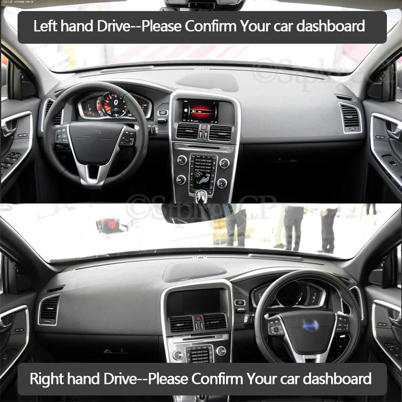 Anti-Slip Mat Dashboard Cover Pad Sunshade Dashmat Accessories Rug for VOLVO XC60 2009 2010 2011 2012 2013 2014 2015 2016 2017