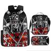 Luxe Nieuwigheid Bijzonder Cool Skibidi Toilet 3D Print 3 stuks/Set leerling Schooltassen Laptop Dagrugzak Rugzak Lunchtas Etui
