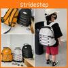Modern Chic Reflective Preschool Backpack For Children In Black Yellow Or White