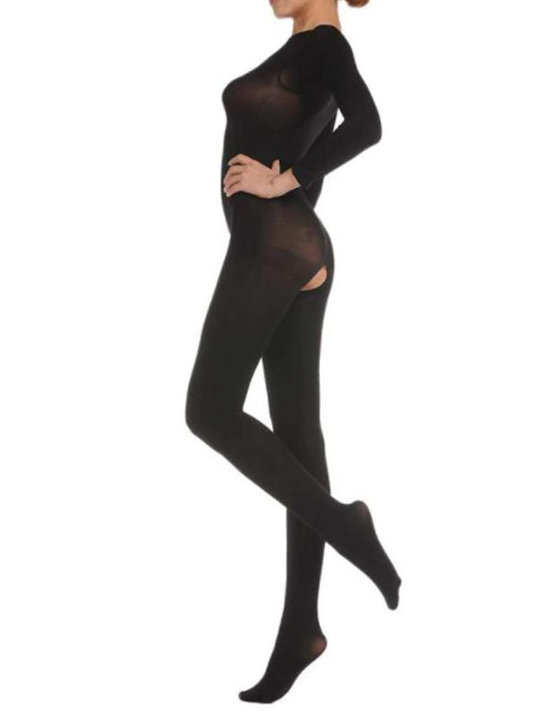 Eagleheart Women's Full Body Tights, Cosplay Underwear, Bodystocking, RL376 (Black)