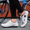 New cycling shoes with locks Double buckle lock shoes Men's and women's road cycling power shoes Hard sole Mountain cycling Rubber sole