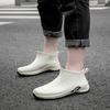 Popular Men's Rain Boots New Waterproof Low Top Rain Boots Lightweight and Non Slip Men's Shoe Versatile Casual Shoe