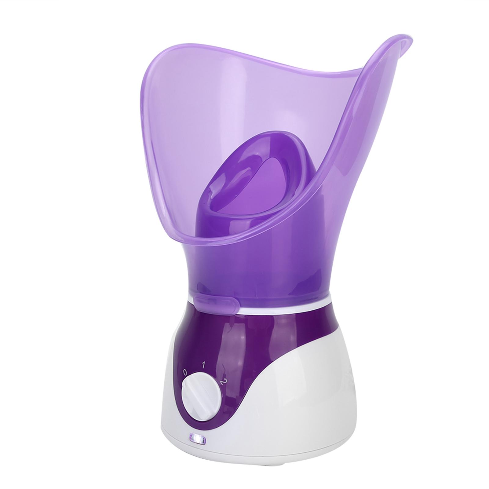 

Парогенератор для лица, ароматерапевтический увлажнитель, распылитель тумана для лица, увлажняющий аппарат для лица, фиолетовый EU PLUG