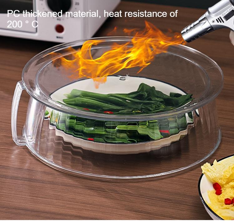 360° Oil Splash Protection Cover,microwave Splash Cover,high Temperature Resistant,food Grade Plastic,good Helper In The Kitchen