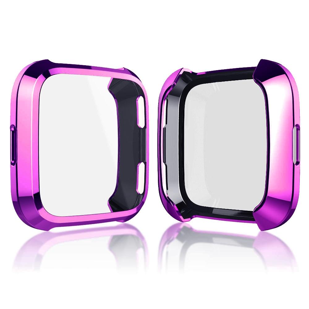 Vhodné pro Fitbit Versa Lite / Versa 1 / 2 Ochranná skořepina Versa All-inclusive TPU pokovení Ochranný návlek proti pádu