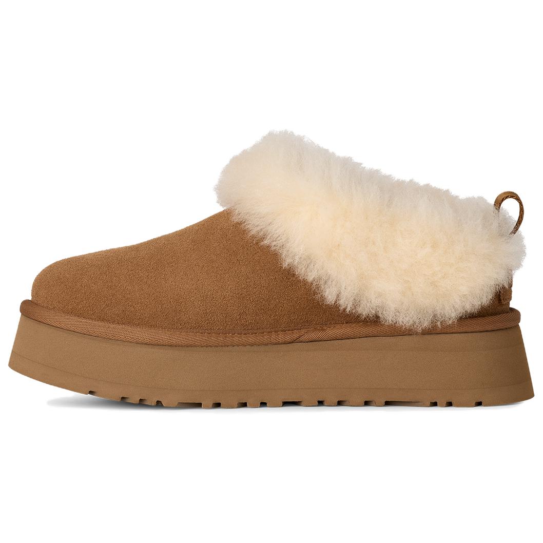 UGG Tazzelle Cow Split Leather Abrasion Resistant Ankle Length Snow Boots Women s Brown 1171393-CHE 39