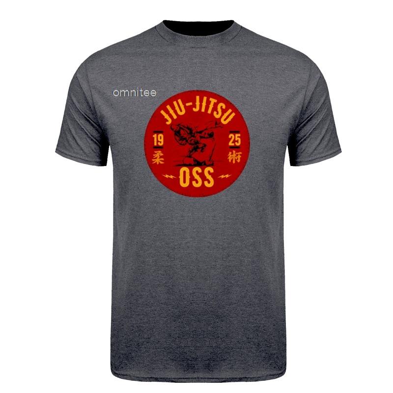 Brazilian Jiu Jitsu Tshirt Arte Suave OSS Shirts BJJ T Shirt Summer Cotton Short Sleeve Shirts Tops HJ098