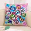 Game Bubbles B-Bobble Pillow Case Square Double‑Sided Print Cushion Case For Sofa Home Bedchamber Decor Gift