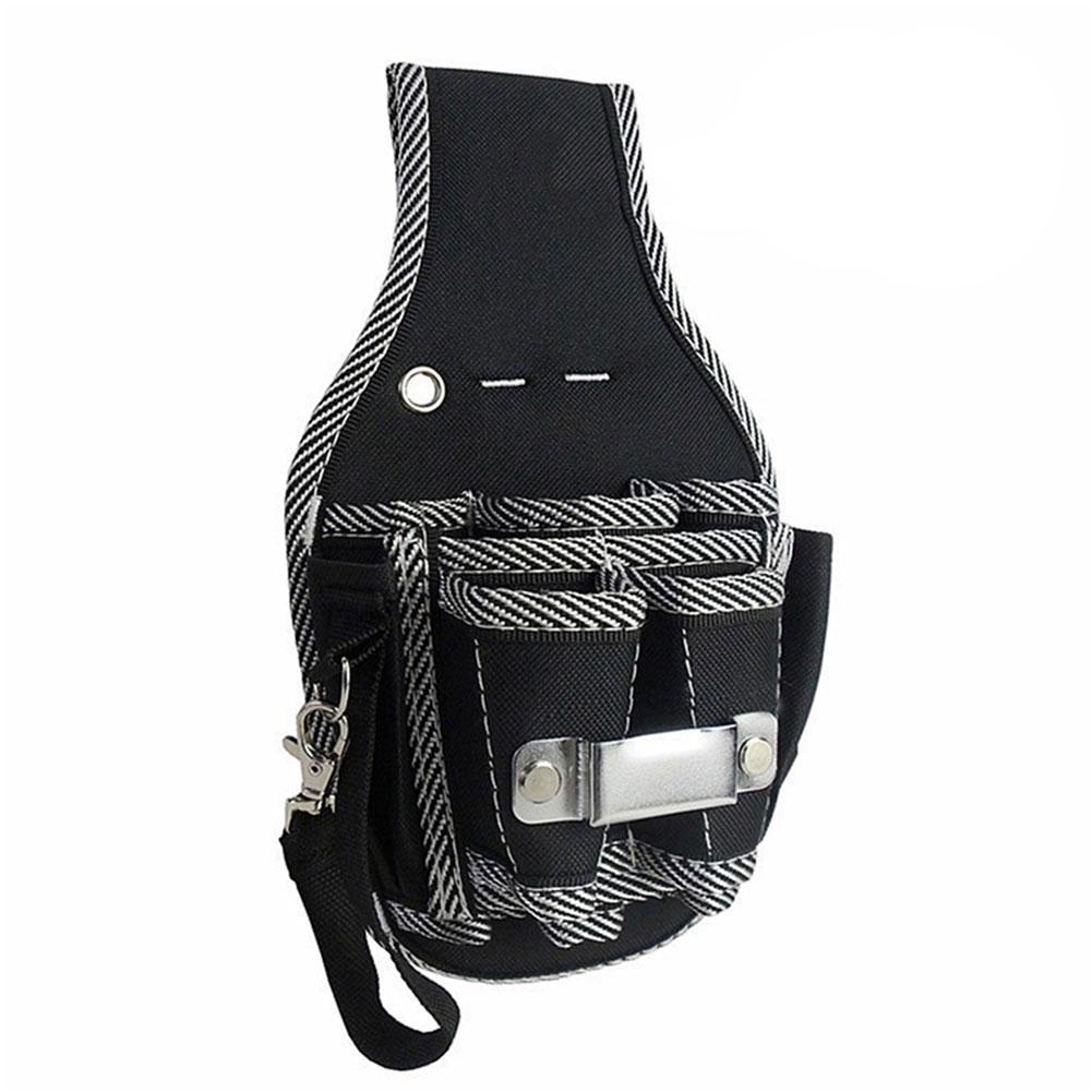 Sac à outils multifonctionnel en tissu Nylon, ceinture à outils, Kit de tournevis, support, sac à outils, pochette de poche, étui de poche pour électricien