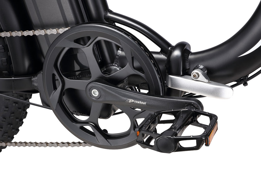 KETELES KF9 Verze Endurance Skládací E-kolo 1000W, 48V 35Ah, Al-Slitinová Vidlice s Uzamykáním, 20"x4.0" Tlusté Pláště, Shimano 7-Rychlostní, Hydraulické brzdy