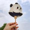 Hand-painted Chinese Style Panda Round Fan