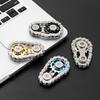 Pinioane Volantă Giroscop de deget Spinner Fidget Antistres Anxietate Metal Lanțuri de bicicletă Spinner Jucării Fidget Pentru Adulți Copii