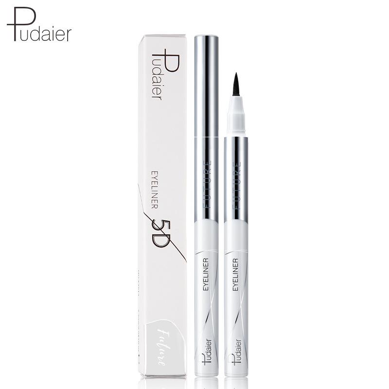 Pudaier Eyeliner Pen Anti-Stlash Water Anti-Seat, Χωρίς μουντζούρες, Μαλακό Υγρό Μαλακό Κεφαλιού Γρήγορο στέγνωμα για αρχάριους