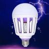 Zapper Zanzare 15/20W Attacco E27 Lampadina Uccidi Zanzare Lampada Elettrica Uccidi Mosche Campeggio