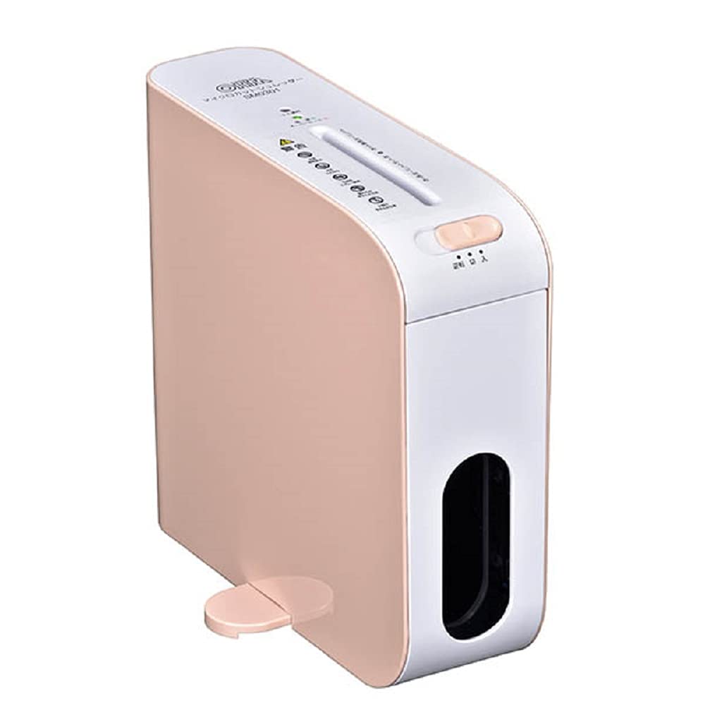 

Ohm Denki Tabletop Slim Shredder (Pale Orange) SHR-RM602T-PO
