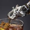 Elegant Elephant Head Wine Pourer Stopper Delicate Elephant Head Wine Stopper And Pourer For Enthusiasts And Collectors