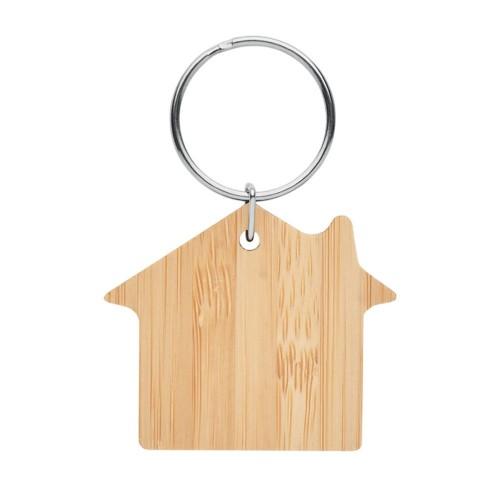 MidOcean HouseBoo House Bamboo Keyring