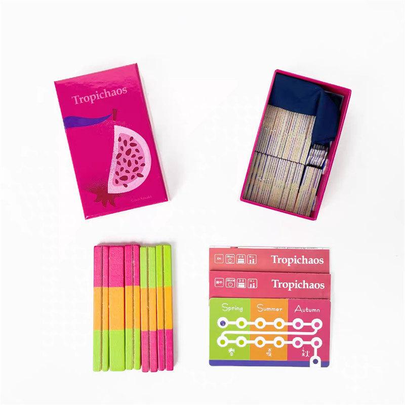Tropichaos Card Game For 2 To 5 Players With Fun Play And Easy Rules