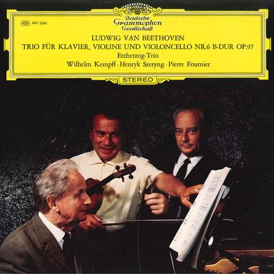 LP Record WILHELM KEMPFF HENRYK SZERYNG PIE  Ludwig Van Beethoven Trio Fur Klav MG2245 DEUTSCHE GRAMMO 1970 Japan Obi Classical Used