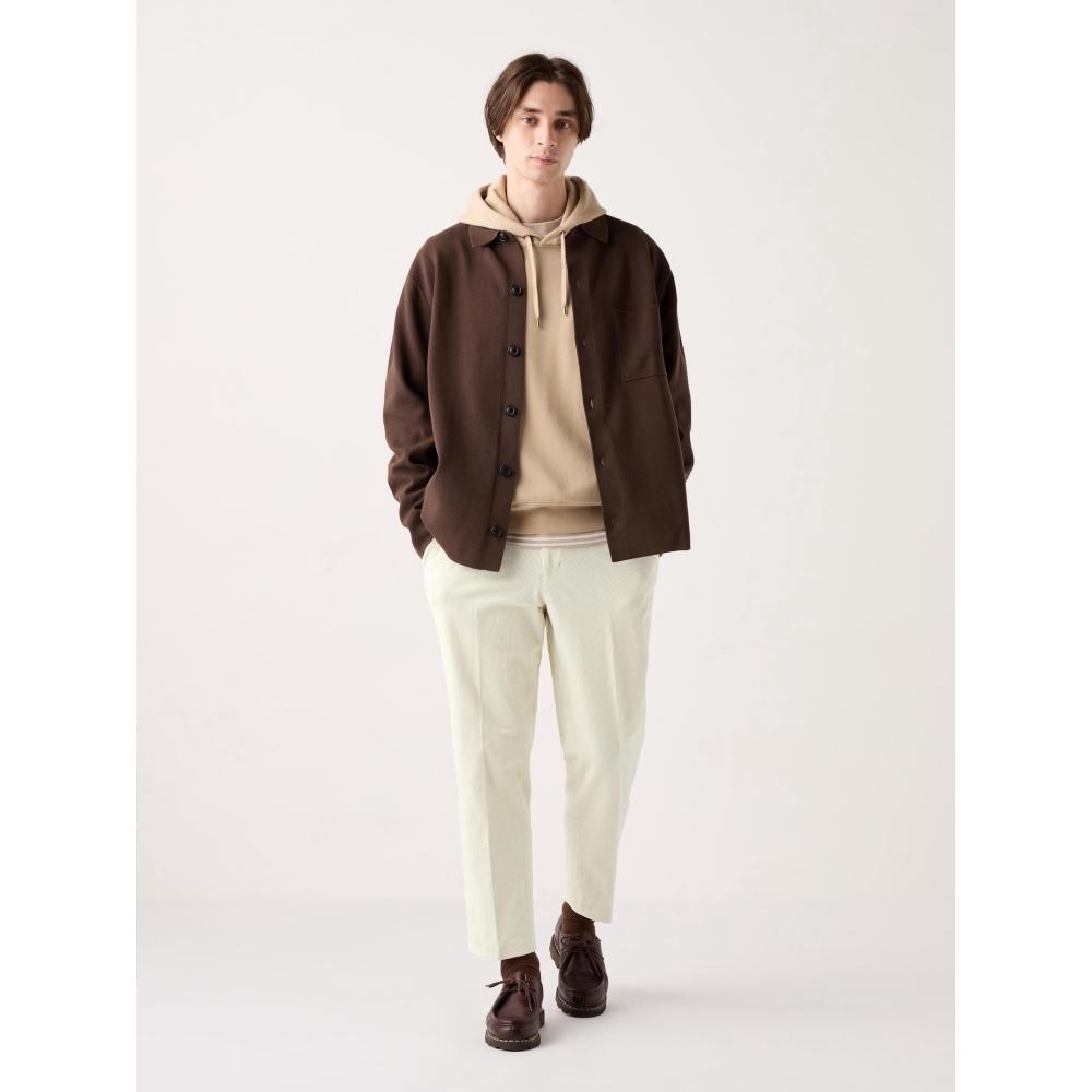 

Uniqlo Smart Ankle Pants Corduroy Leg Length 64.5 To 70.5 Cm 01 OFF WHITE/MEN XS