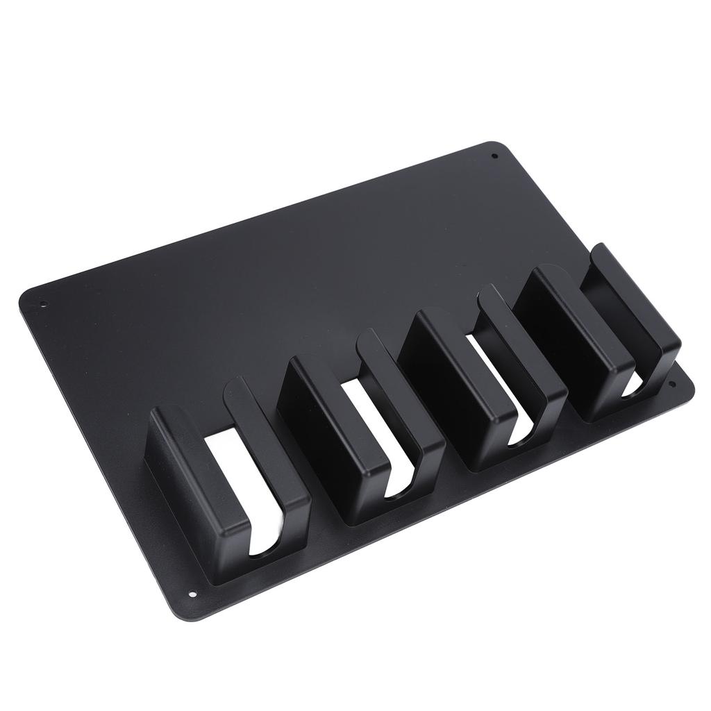 Hair Clipper Holder Wall Mount Large Storage Space Hair Clipper Storage Rack for Home Hair Salon
