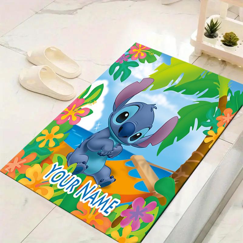 Custom 1Pc Stitch Tropical Paradise Rug Office Carpet Indoor Outdoor Entrance Doormat Nonslip Soft And Comfortable Living Room D916272