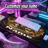 Custom Name Personalized AEK Athens FC Pattern Mousepad, Laptop PC Desk Mat, Decorative Desk Mat for Home Keyboard Pad Gift