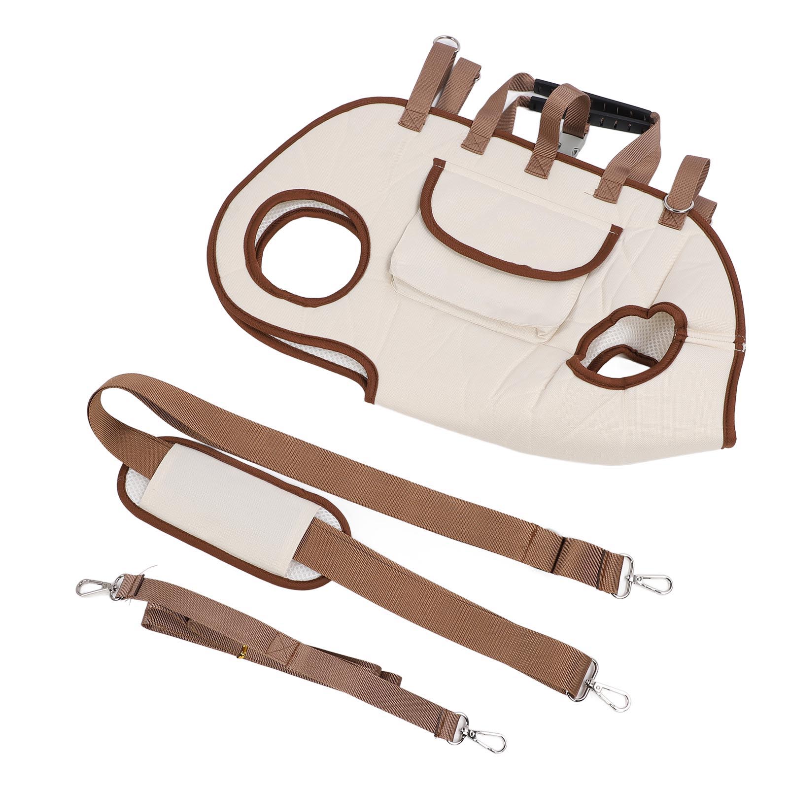 

Dog Lift Harness Pet Carrier Bag Portable Breathable Multifunctional Traction Backpack Cat Bag for Outdoor S