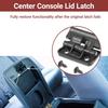 Center Console Lid Latch, Car Central Armrest Box Buckle, Compatible with 4Runner Corolla Camry Replace 58908-33030 5890833030, Glove Box Storage Box