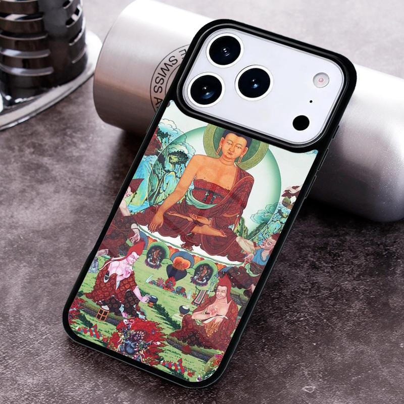 Shakyamuni Buddha Soft Phone Case For iPhone 17,16e,15,14,13,12,11,Mini,Pro,MAX Soft Silicone Cover