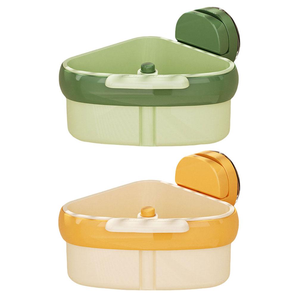 Kitchen Triangular Sink Strainer Suction Cup Food Waste Catcher Corner Sink Strainer for Kitchen Sink