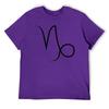 Capricorn Twelve Constellation (1) Crewneck T-shirt Sport Tees Hot Sale Funny Novelty Leisure USA Size